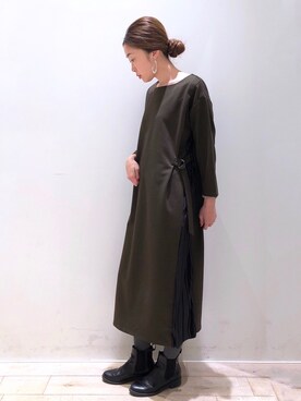 sakiyoさん（レディース・161cm）の冬コーディネート
