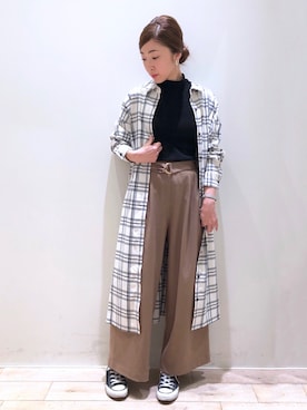 sakiyoさん(レディース・161cm)の冬コーディネート