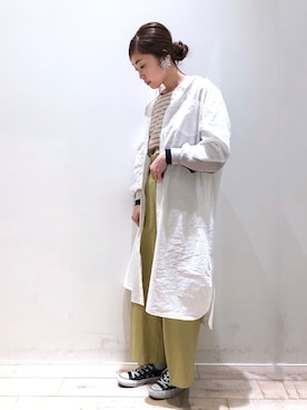 sakiyoさん（レディース・161cm）の春コーディネート