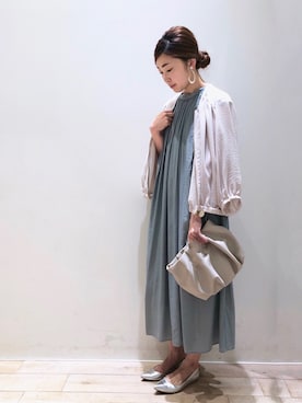 sakiyoさん（レディース・161cm）の春コーディネート