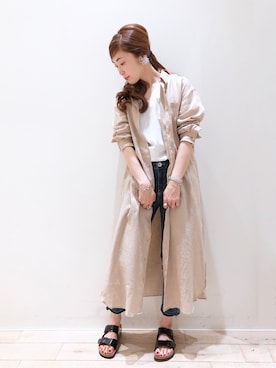 「Editt by YECCA VECCA（エディットバイイェッカヴェッカ）のアイテム」を使った、sakiyoさん（レディース・161cm）の春コーディネート