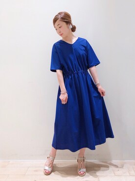 「ウェッジソール」｜sakiyoさん（レディース・161cm）の春コーディネート