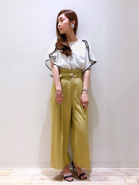 sakiyoさん（レディース・161cm）の春コーディネート