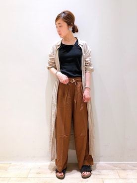 sakiyoさん(レディース・161cm)の夏コーディネート