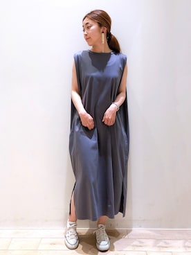 sakiyoさん（レディース・161cm）の夏コーディネート