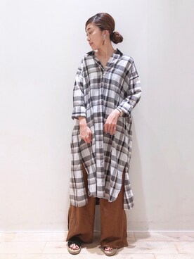 sakiyoさん（レディース・161cm）の夏コーディネート