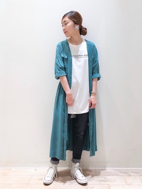 sakiyoさん（レディース・161cm）の夏コーディネート