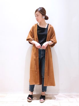 sakiyoさん(レディース・161cm)の夏コーディネート