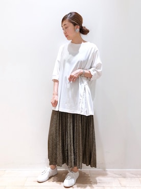 sakiyoさん（レディース・161cm）の夏コーディネート