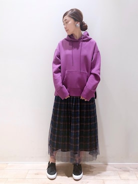 sakiyoさん（レディース・161cm）の秋コーディネート