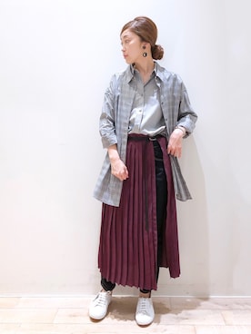 sakiyoさん(レディース・161cm)の秋コーディネート