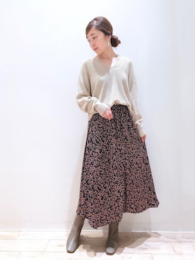 sakiyoさん(レディース・161cm)の秋コーディネート