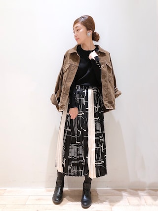 YECCA VECCA（イェッカヴェッカ）の「コインフリンジコーデュロイ 