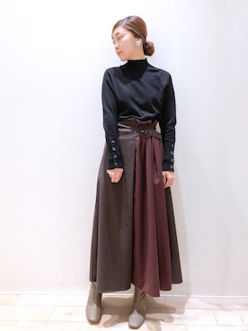 sakiyoさん(レディース・161cm)の秋コーディネート