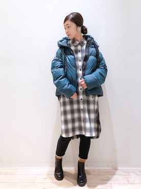 sakiyoさん(レディース・161cm)の冬コーディネート