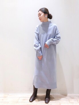 sakiyoさん（レディース・161cm）の冬コーディネート