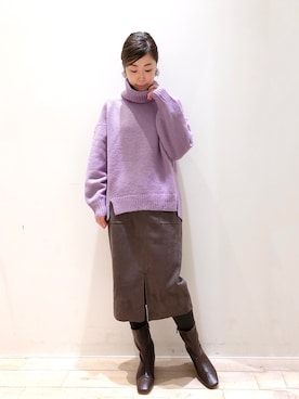 sakiyoさん(レディース・161cm)の冬コーディネート