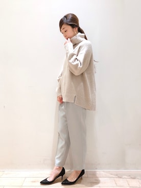 sakiyoさん(レディース・161cm)の冬コーディネート