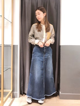 「Editt by YECCA VECCA（エディットバイイェッカヴェッカ）のアイテム」を使った、sakiyoさん（レディース・161cm）の冬コーディネート