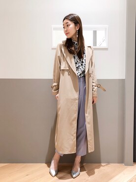 sakiyoさん（レディース・161cm）の春コーディネート