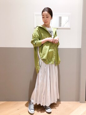 sakiyoさん（レディース・161cm）の春コーディネート
