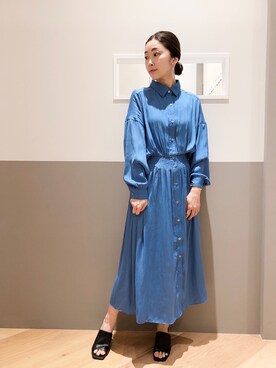 Yecca Vecca イェッカヴェッカ のワンピース ドレスを使った人気ファッションコーディネート Wear