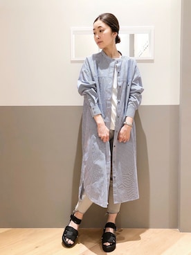 sakiyoさん（レディース・161cm）の春コーディネート