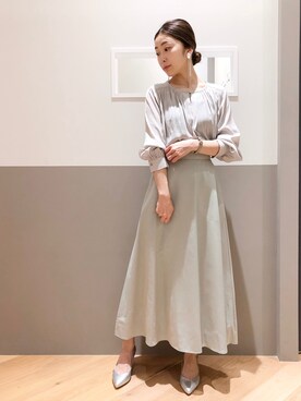 sakiyoさん（レディース・161cm）の春コーディネート