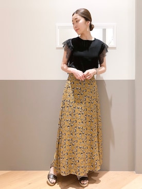 sakiyoさん（レディース・161cm）の春コーディネート