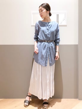 sakiyoさん（レディース・161cm）の春コーディネート