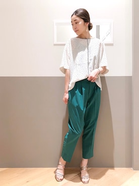 sakiyoさん（レディース・161cm）の春コーディネート