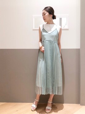 sakiyoさん（レディース・161cm）の夏コーディネート