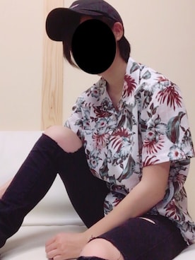 「BTS」｜「アイテム（その他）」を使った、HRさん（レディース・160cm）の夏コーディネート