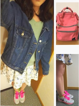 ちろるさん（レディース・159cm）の春コーディネート