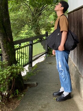 「アーバンリサーチ」｜「アイテム（レッグウェア）」を使った、おくださんさん（メンズ・174cm）の夏コーディネート