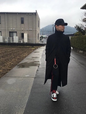 「Dr. Martens（ドクターマーチン）のアイテム（レッグウェア）」を使った、shin_@さん（メンズ・170cm）の冬コーディネート