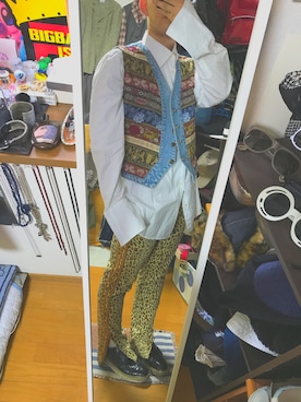 「PRADA（プラダ）のアイテム（その他シューズ）」を使った、shin_@さん（メンズ・170cm）の夏コーディネート