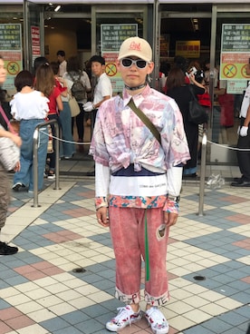 「ペイント」｜「アイテム（アクセサリー）」を使った、shin_@さん（メンズ・170cm）の秋コーディネート