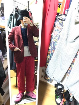 「PHENOMENON（フェノメノン）のアイテム（シューズ）」を使った、shin_@さん（メンズ・170cm）の冬コーディネート