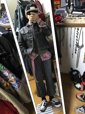 「TABOO（タブー）のアイテム（アクセサリー）」を使った、shin_@さん（メンズ・170cm）の冬コーディネート