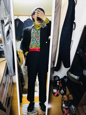 「PRADA（プラダ）のアイテム（その他シューズ）」を使った、shin_@さん（メンズ・170cm）の春コーディネート