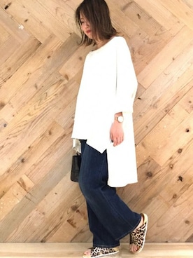 「OAK（オーク）のアイテム」を使った、JOURNAL STANDARD relume　ルクア イーレ店さん（レディース・162cm）の夏コーディネート