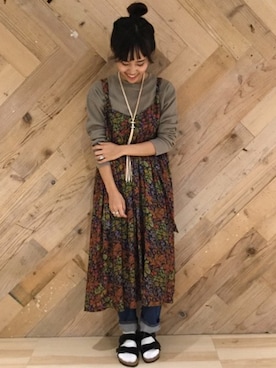 「relume」｜JOURNAL STANDARD relume　ルクア イーレ店さん（レディース・157cm）の夏コーディネート