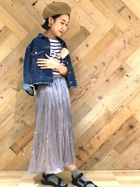 「relume」｜JOURNAL STANDARD relume　ルクア イーレ店さん（レディース・160cm）の夏コーディネート