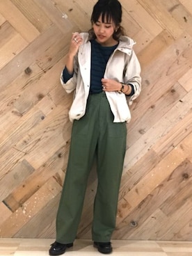 「relume」｜JOURNAL STANDARD relume　ルクア イーレ店さん（レディース・157cm）の夏コーディネート