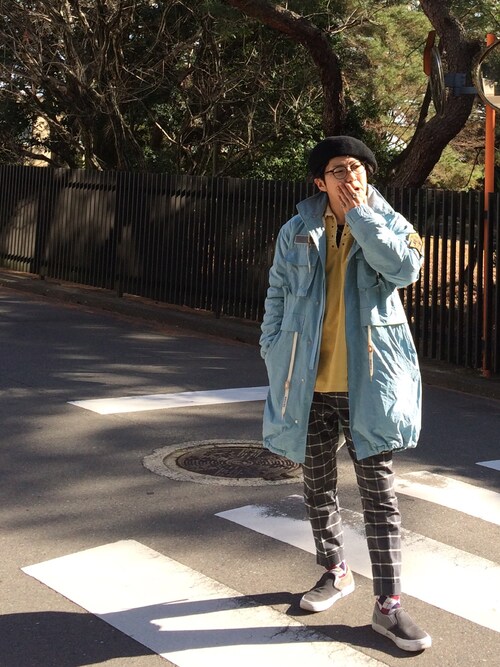 CYDERHOUSE（サイダーハウス）の「CYDERHOUSE 塩縮モッズコート