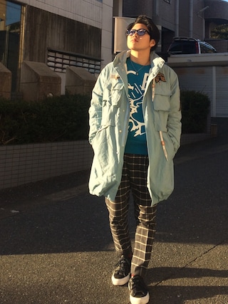 CYDERHOUSE（サイダーハウス）の「CYDERHOUSE 塩縮モッズコート