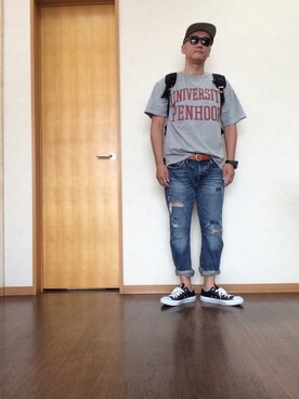 シュウさん(メンズ・173cm)の夏コーディネート