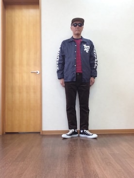 「Lafayette（ラファイエット）のアイテム（ジャケット/アウター）」を使った、シュウさん（メンズ・173cm）の秋コーディネート