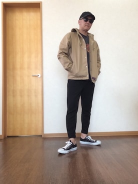 「Lafayette（ラファイエット）のアイテム（ジャケット/アウター）」を使った、シュウさん（メンズ・173cm）の春コーディネート